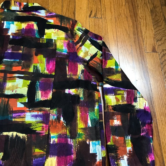 Vintage New Direction Women's XL Patchwork Jacket - Picture 8 of 8